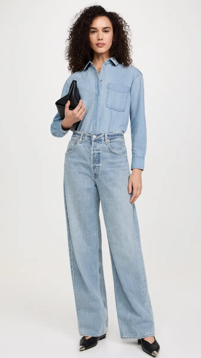 AYR The Denim Deep End Button Down Shirt | Thumbnail 2 AYR The Denim Deep End Button Down Shirt | Thumbnail 2