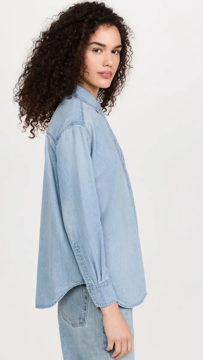 AYR The Denim Deep End Button Down Shirt | Thumbnail 4 AYR The Denim Deep End Button Down Shirt | Thumbnail 4