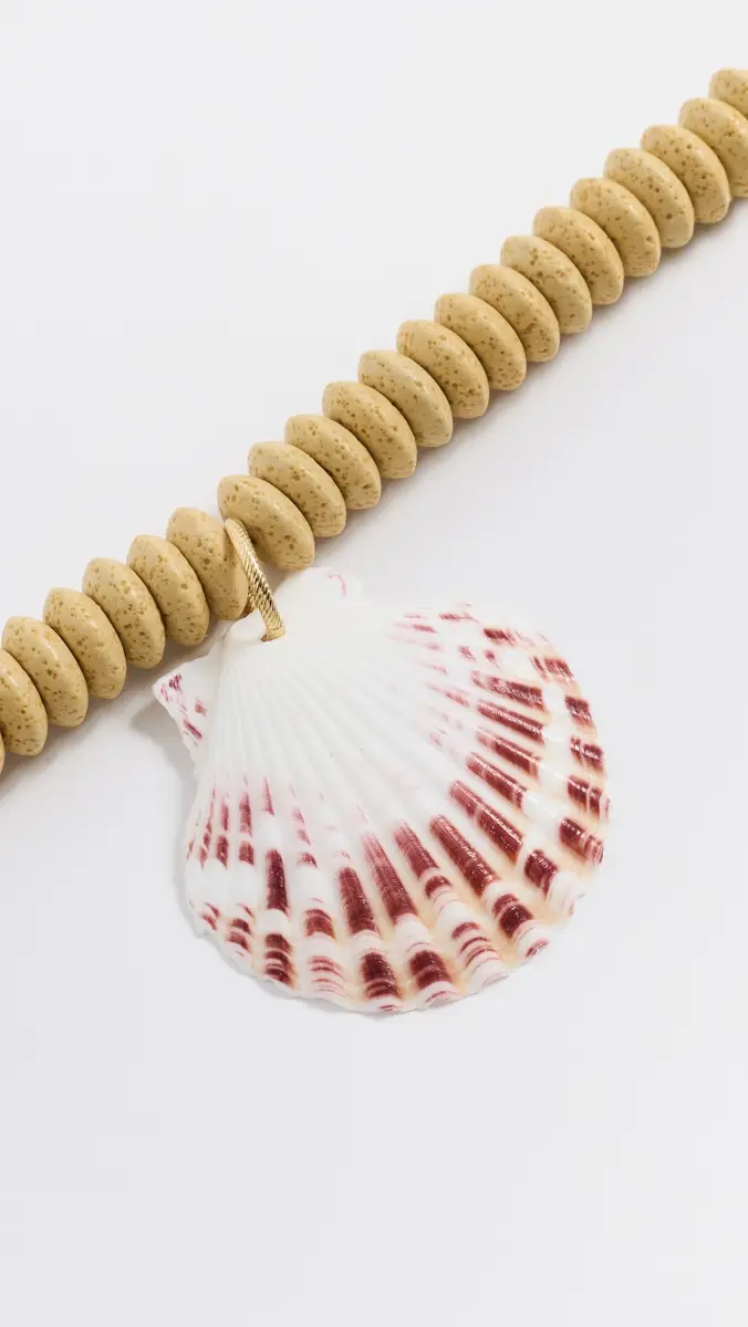 Logan Tay Carolina Yellow Shell Necklace | Thumbnail 4