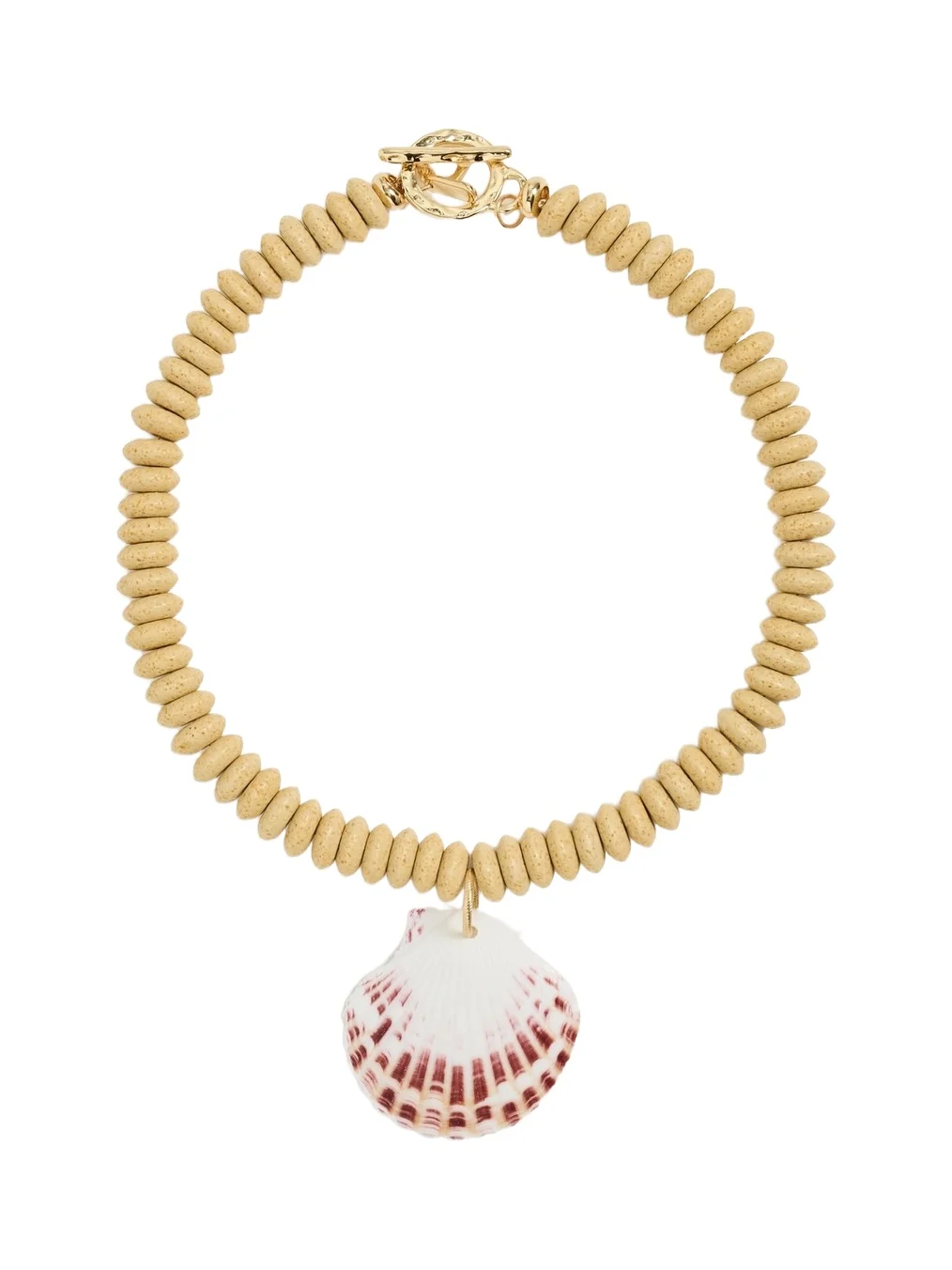 Logan Tay Carolina Yellow Shell Necklace