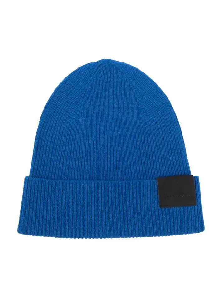 Ribbed-knit cashmere beanie Ribbed-knit cashmere beanie