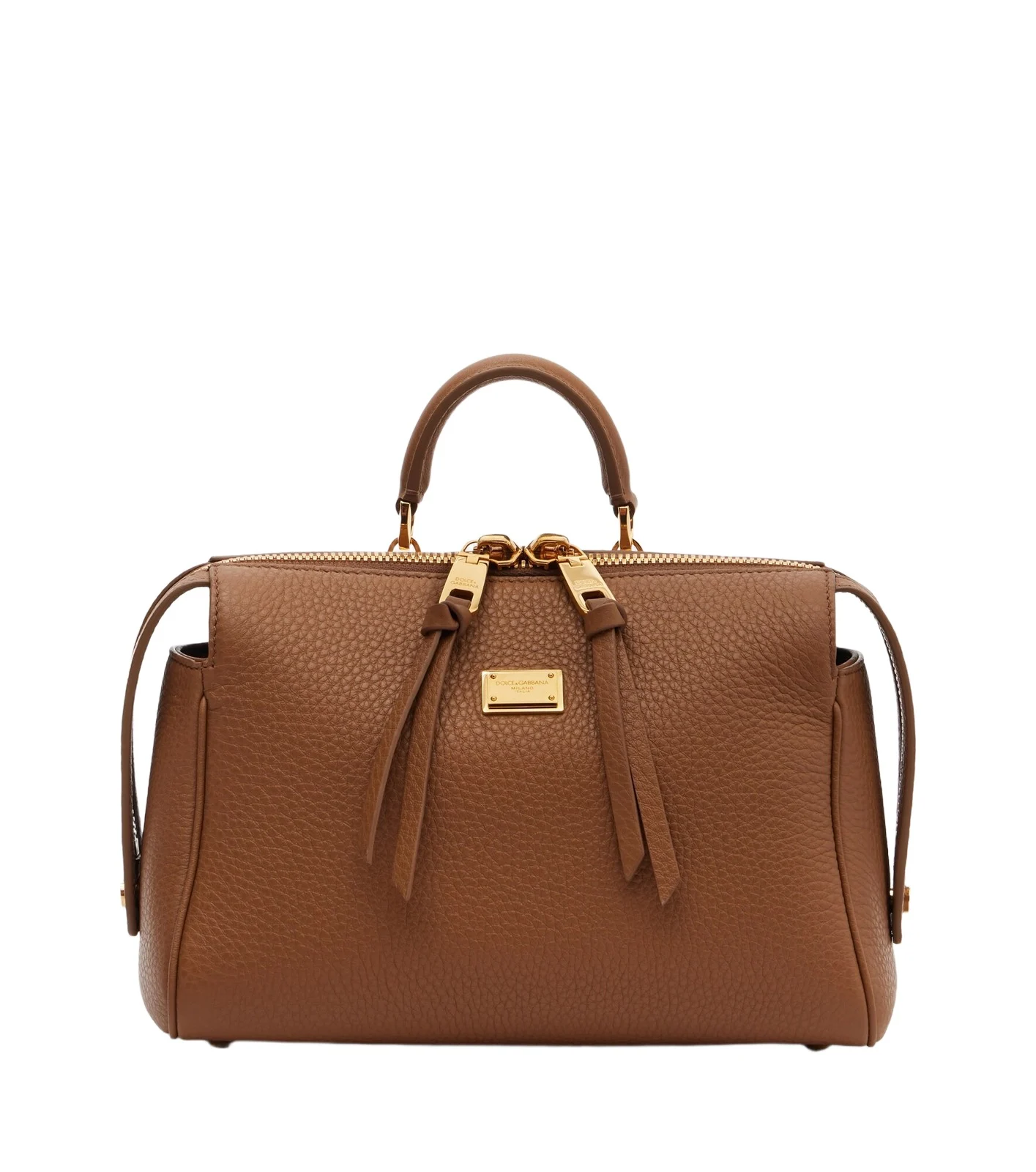 Dolce & Gabbana Vittoria Small leather top-handle bag