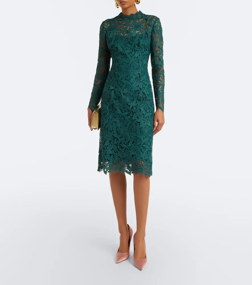 MONIQUE LHUILLIER Lace minidress | Thumbnail 2 MONIQUE LHUILLIER Lace minidress | Thumbnail 2