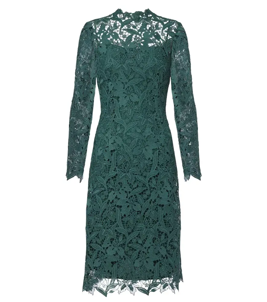 Monique Lhuillier Lace minidress | Image 1 Monique Lhuillier Lace minidress | Image 1