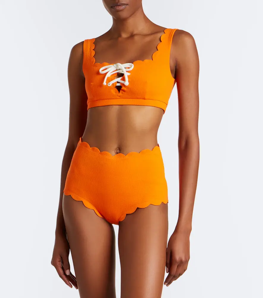 Marysia Palm Springs scalloped bikini top | Thumbnail 2