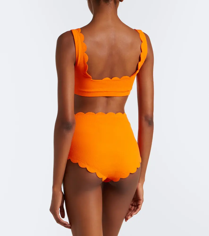Marysia Palm Springs scalloped bikini top | Thumbnail 4
