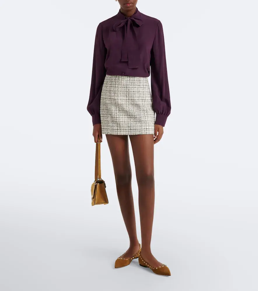 Valentino Garavani Rockstud suede ballet flats | Thumbnail 6 Valentino Garavani Rockstud suede ballet flats | Thumbnail 6