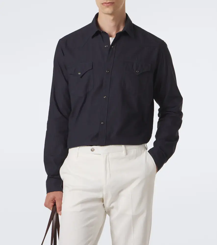 Canali Cotton shirt | Thumbnail 2 Canali Cotton shirt | Thumbnail 2