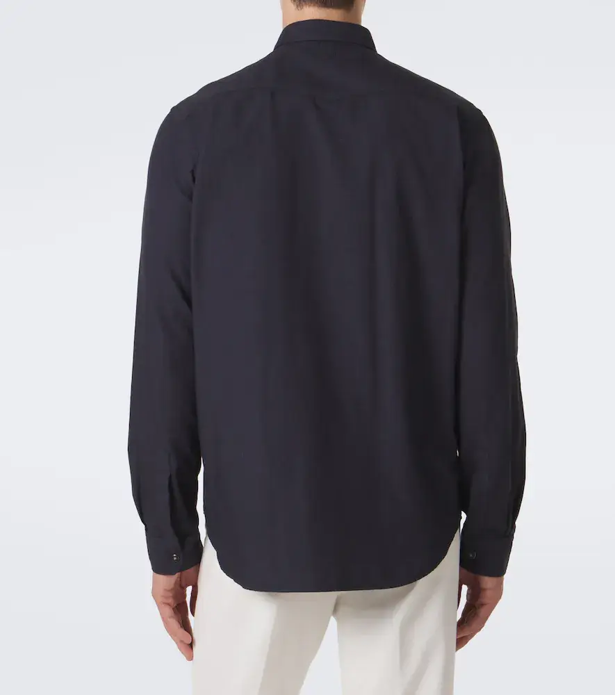 Canali Cotton shirt | Thumbnail 6 Canali Cotton shirt | Thumbnail 6
