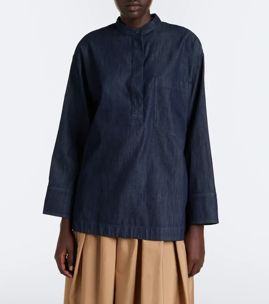 'S Max Mara 'S Max Mara Denim top | Thumbnail 3 'S Max Mara 'S Max Mara Denim top | Thumbnail 3