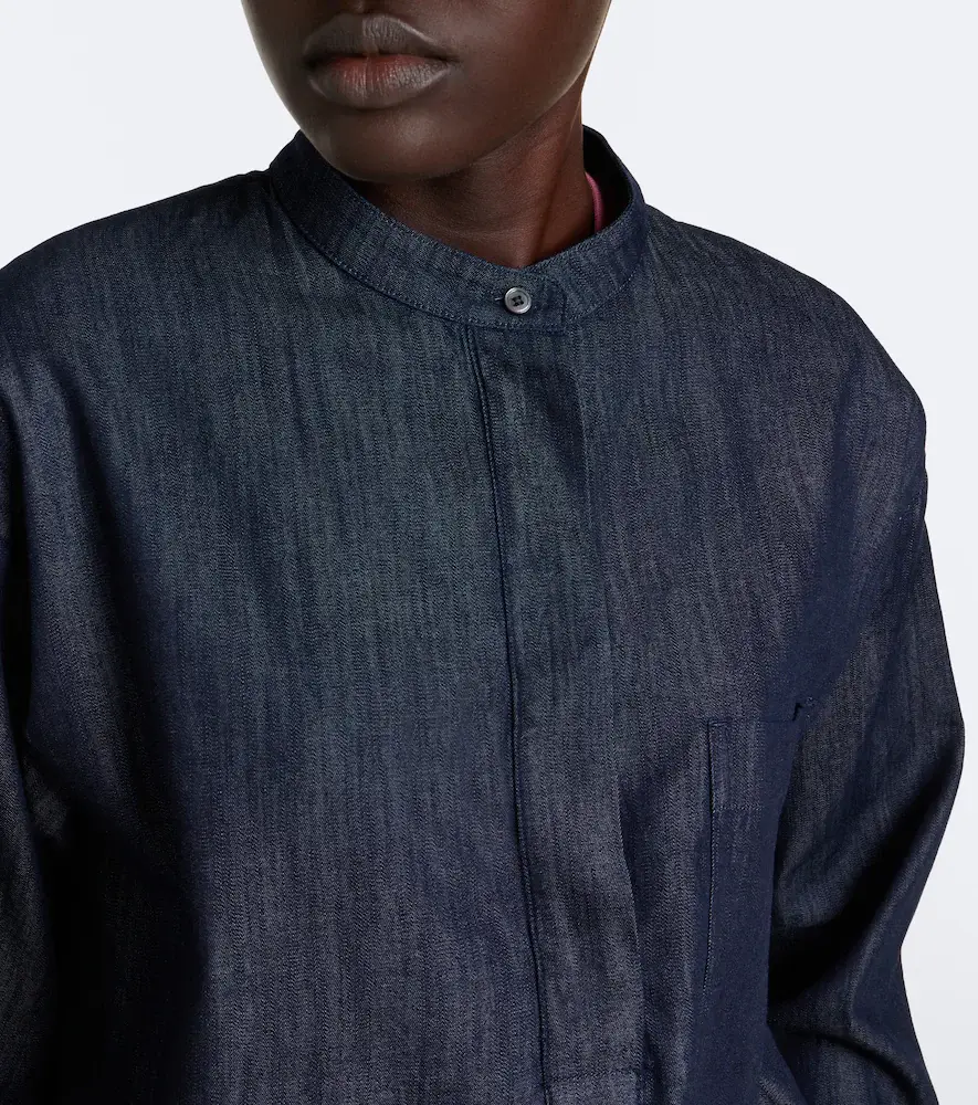 'S Max Mara 'S Max Mara Denim top | Thumbnail 4 'S Max Mara 'S Max Mara Denim top | Thumbnail 4