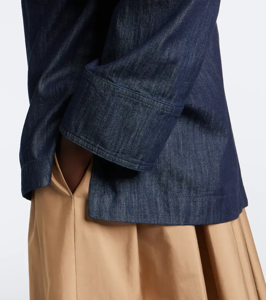 'S Max Mara 'S Max Mara Denim top | Thumbnail 6 'S Max Mara 'S Max Mara Denim top | Thumbnail 6