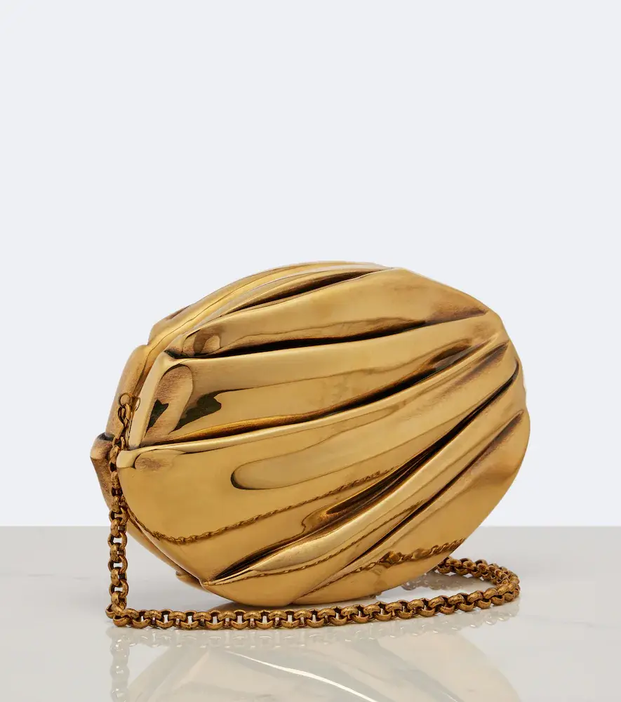 Chloe Chloé Chloé Plissé clutch | Thumbnail 2 Chloe Chloé Chloé Plissé clutch | Thumbnail 2