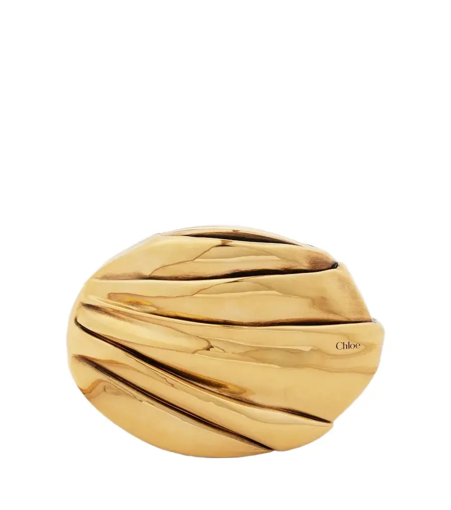 Chloe Chloé Chloé Plissé clutch | Thumbnail 1 Chloe Chloé Chloé Plissé clutch | Thumbnail 1