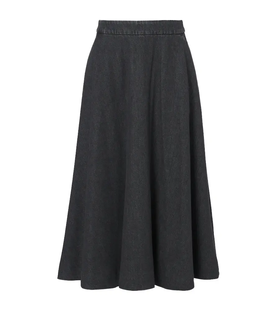 'S Max Mara Denim midi skirt | Image 1 'S Max Mara Denim midi skirt | Image 1