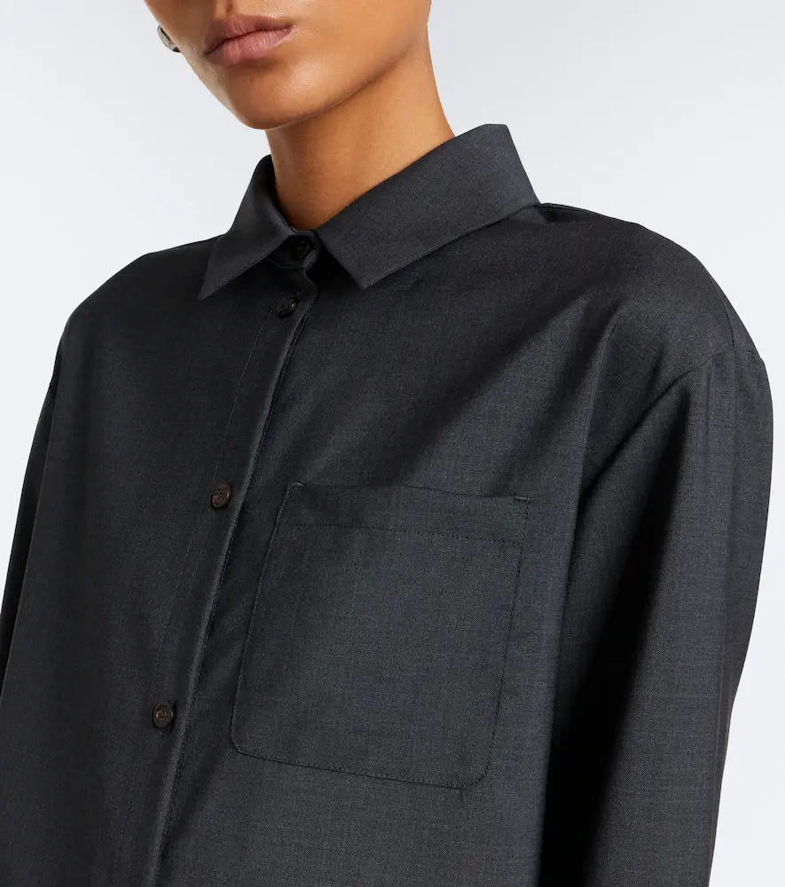 'S Max Mara 'S Max Mara Virgin wool shirt | Thumbnail 2 'S Max Mara 'S Max Mara Virgin wool shirt | Thumbnail 2