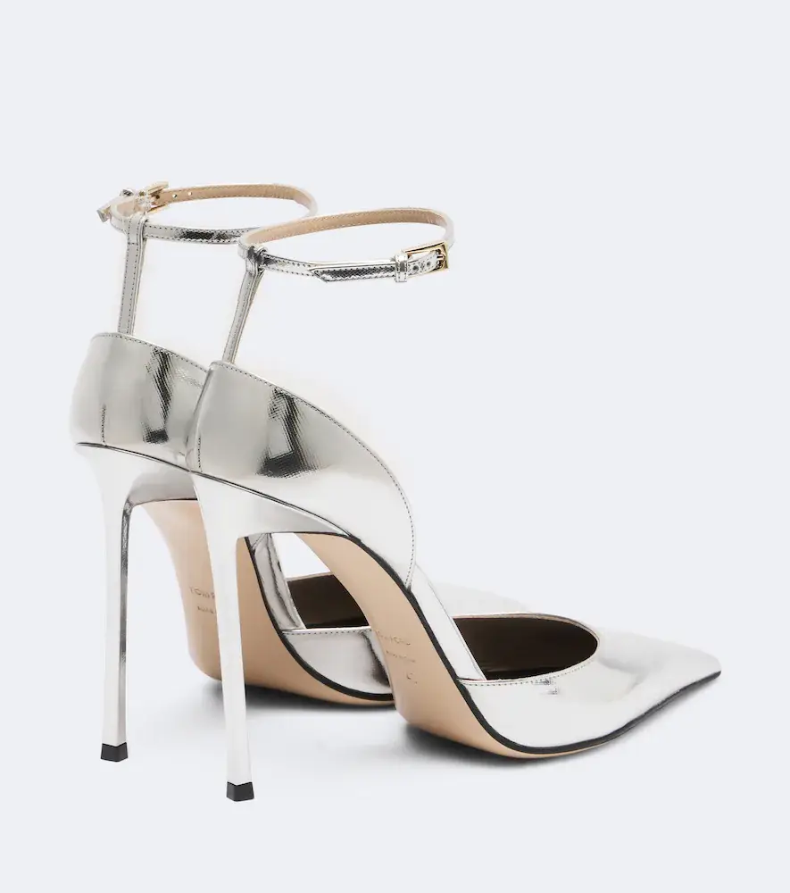 Tom Ford Metallic leather pumps | Thumbnail 4