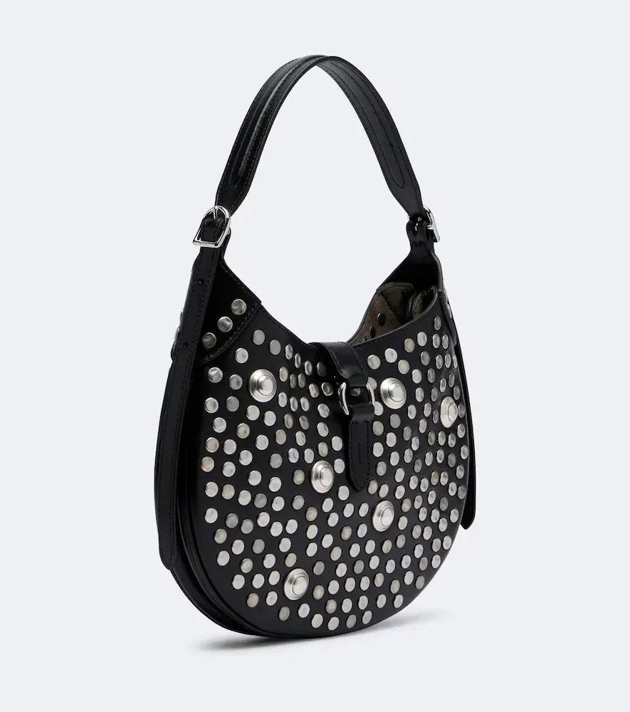 Polo Ralph Lauren Polo ID Small studded leather shoulder bag | Thumbnail 3 Polo Ralph Lauren Polo ID Small studded leather shoulder bag | Thumbnail 3
