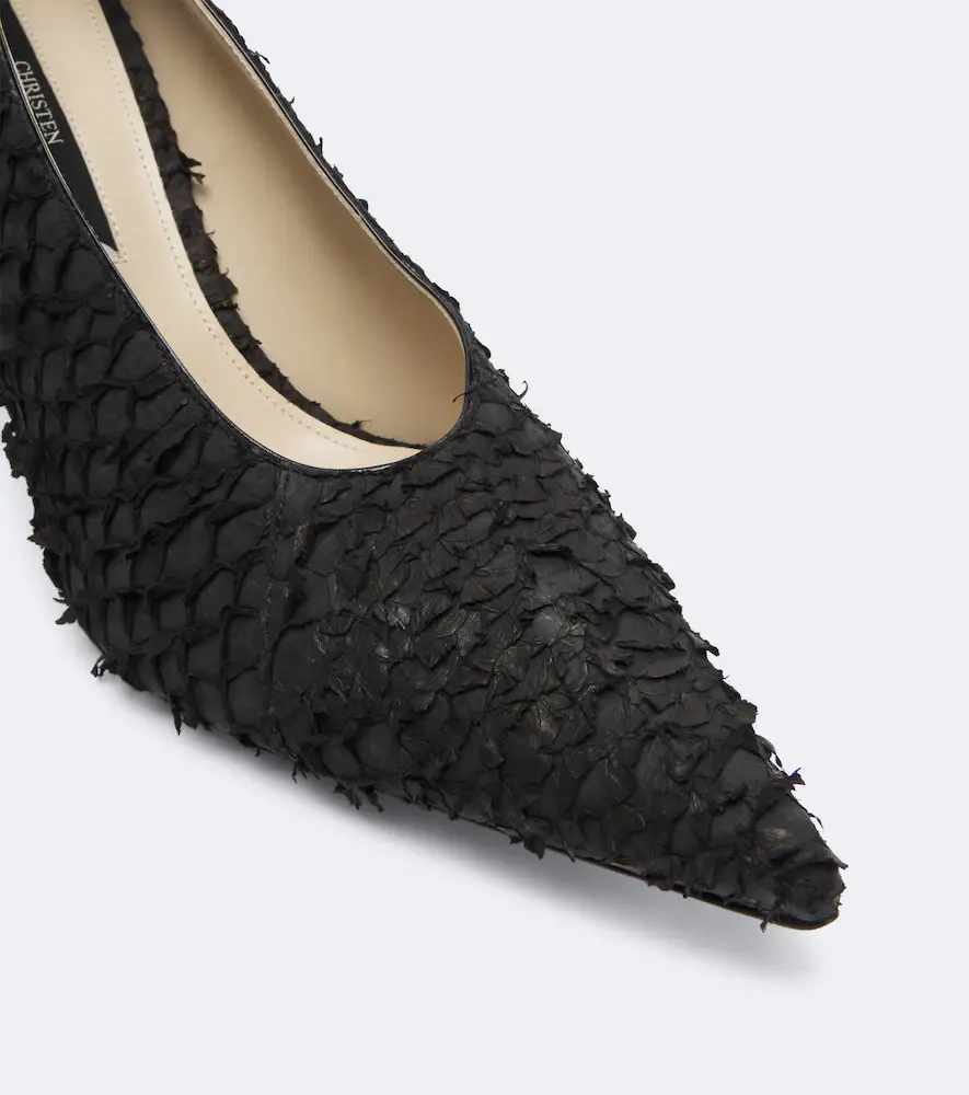 CHRISTEN Helix leather pumps | Thumbnail 4