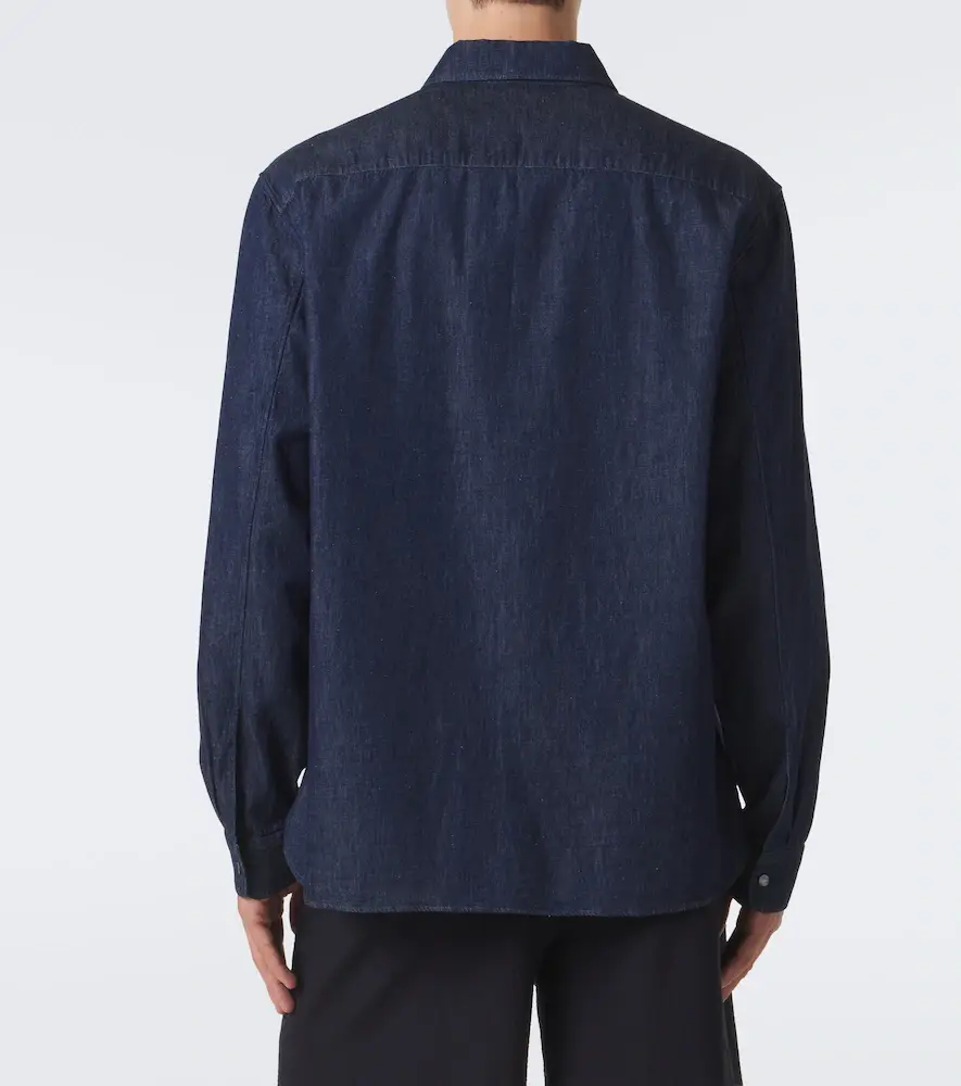 Jil Sander Cotton chambray shirt | Thumbnail 4 Jil Sander Cotton chambray shirt | Thumbnail 4