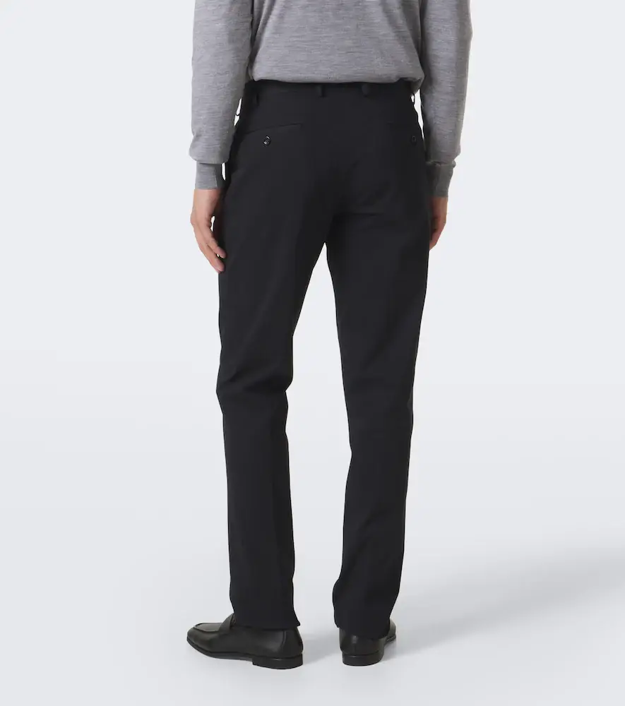 Lardini Cotton-blend slim pants | Thumbnail 4