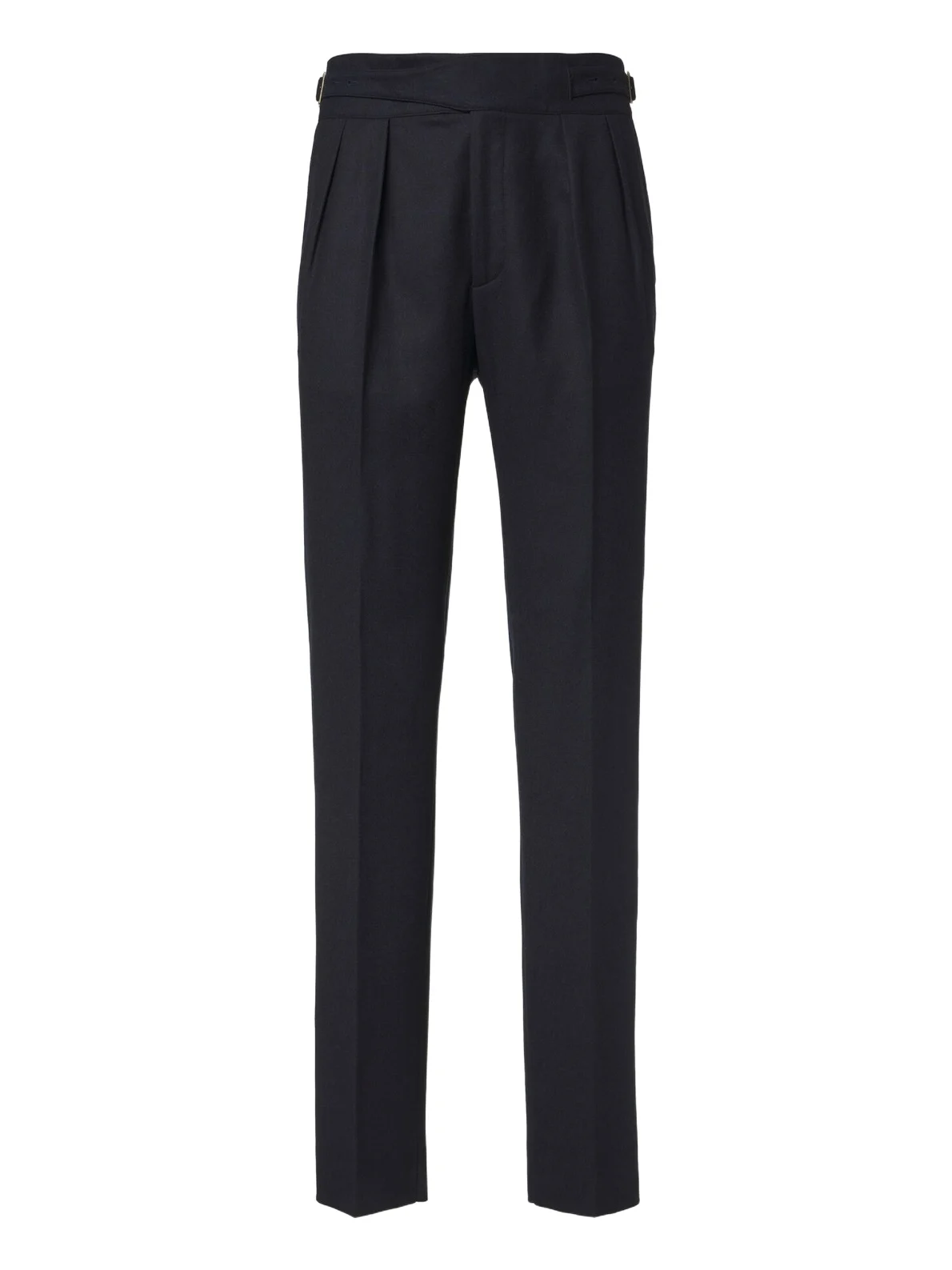Rubinacci Pleated virgin wool tapered pants