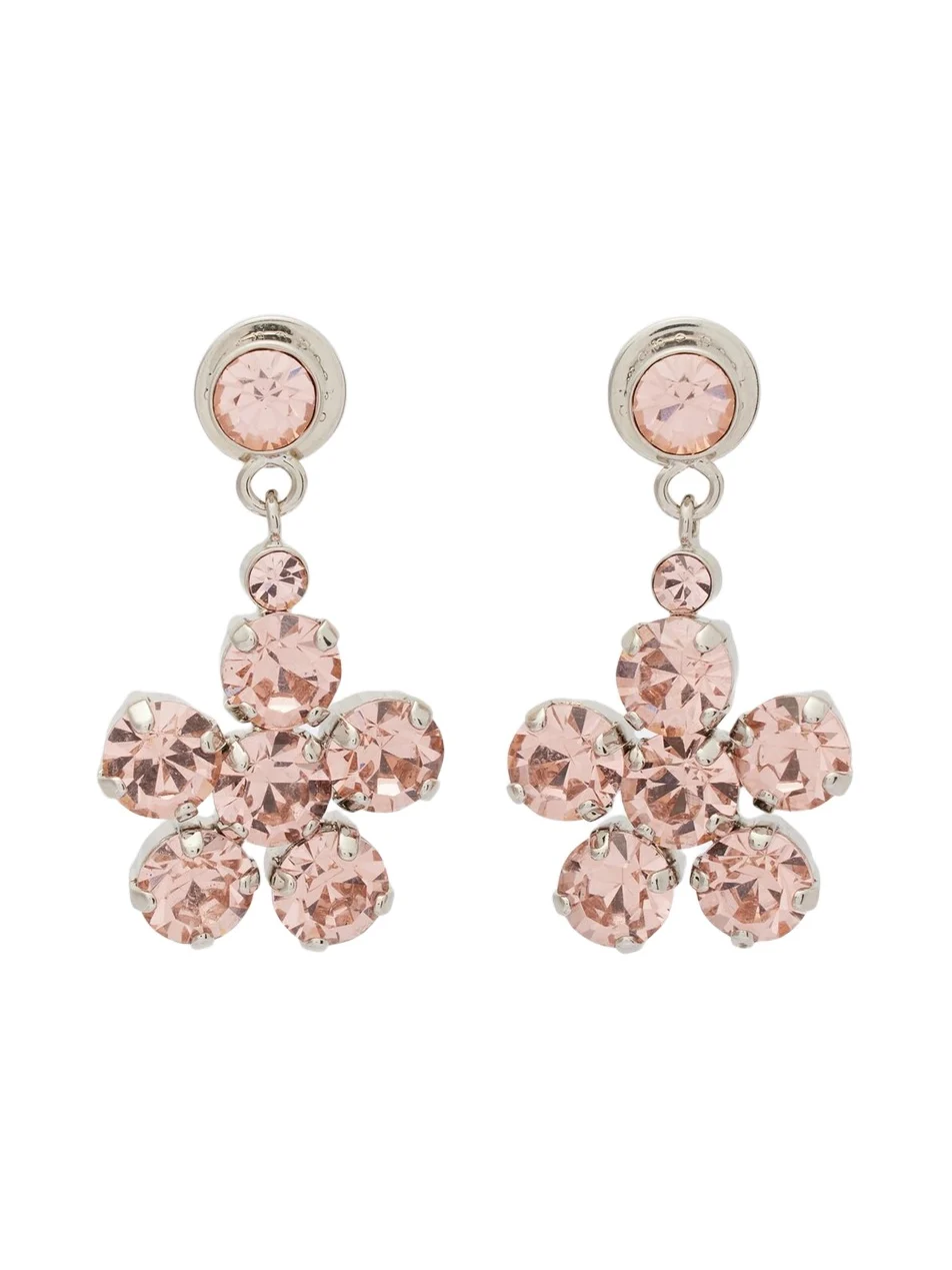 Crystal-embellished drop earrings Crystal-embellished drop earrings