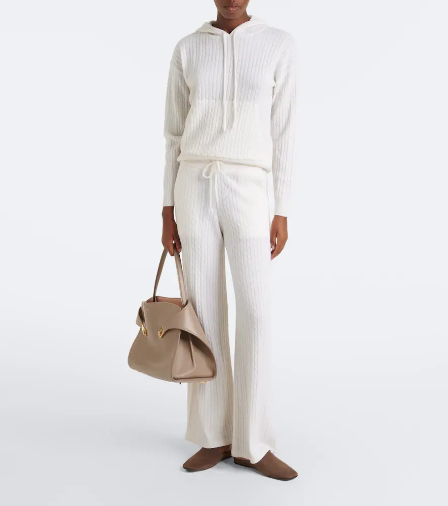 ELEVENTY Cable-knit cashmere hoodie | Thumbnail 3