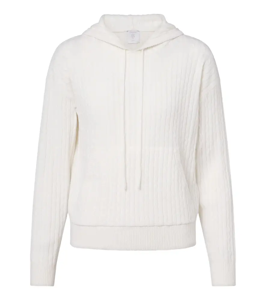 ELEVENTY Cable-knit cashmere hoodie | Image 1 ELEVENTY Cable-knit cashmere hoodie | Image 1