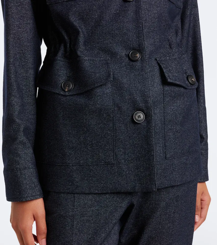 ELEVENTY Wool, cotton, and cashmere jacket | Thumbnail 4 ELEVENTY Wool, cotton, and cashmere jacket | Thumbnail 4