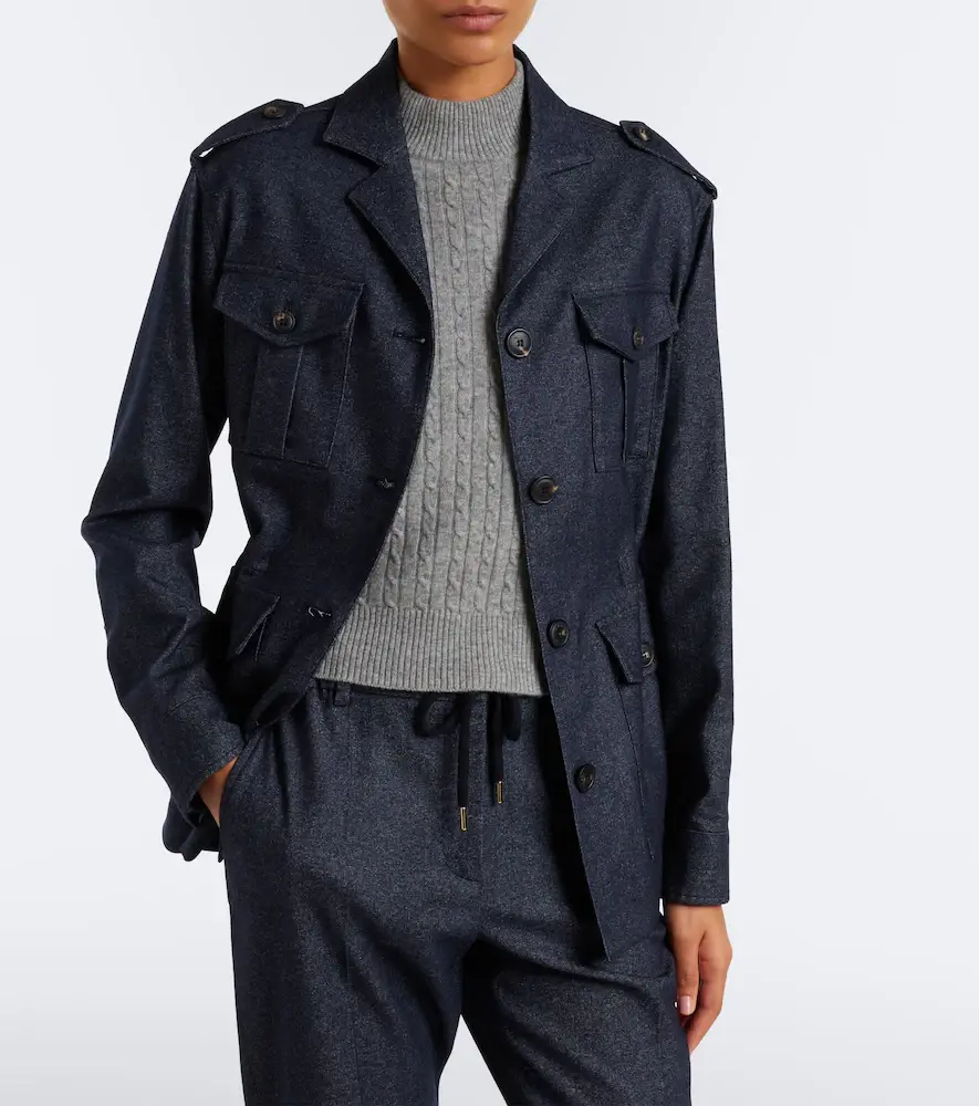 ELEVENTY Wool, cotton, and cashmere jacket | Thumbnail 6 ELEVENTY Wool, cotton, and cashmere jacket | Thumbnail 6