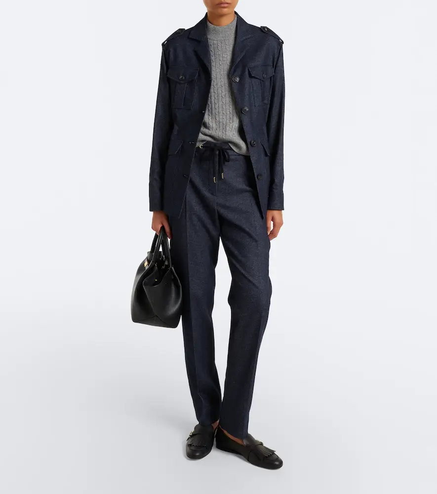 ELEVENTY Wool-blend slim pants | Thumbnail 5 ELEVENTY Wool-blend slim pants | Thumbnail 5