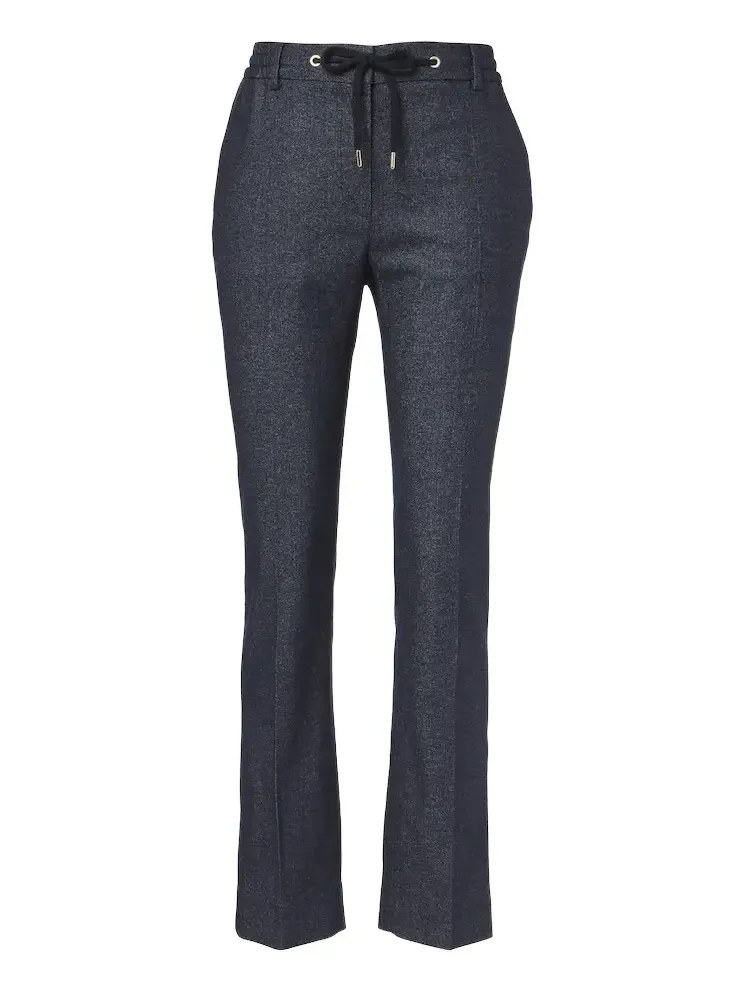 Wool-blend slim pants Wool-blend slim pants