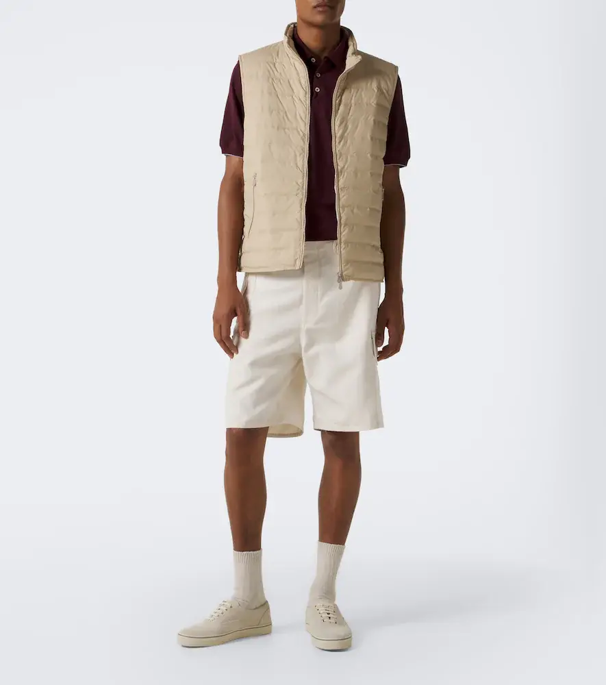 Brunello Cucinelli Technical down vest | Thumbnail 3 Brunello Cucinelli Technical down vest | Thumbnail 3