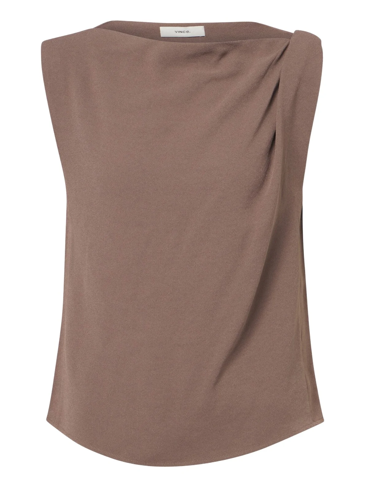 Draped crêpe top Draped crêpe top