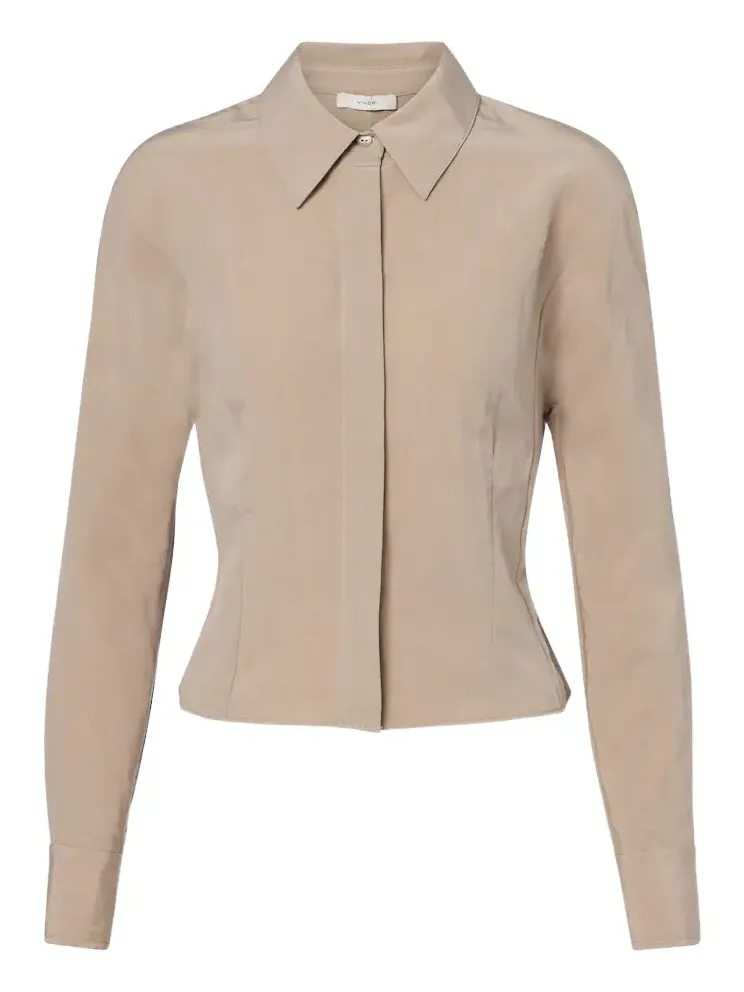 Gathered shirt