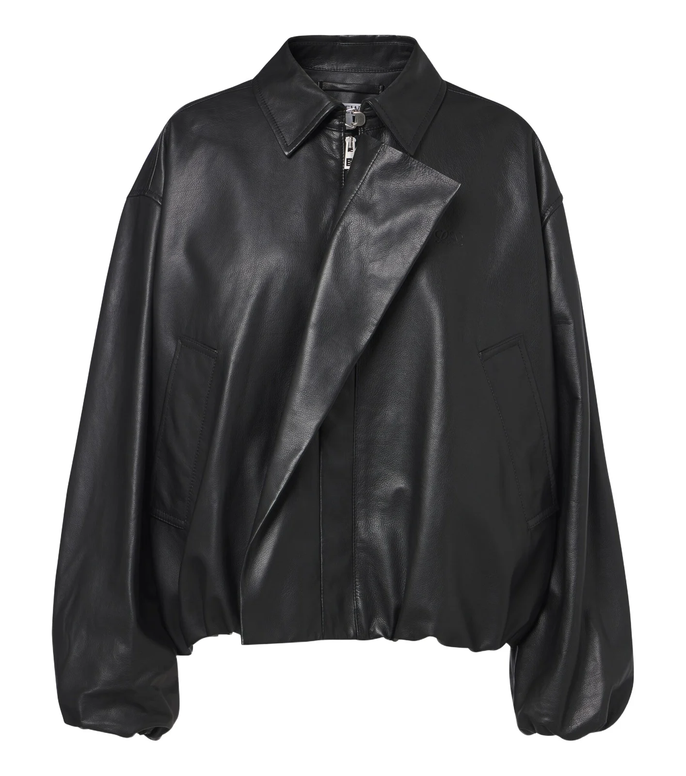 Leather blouson jacket Leather blouson jacket
