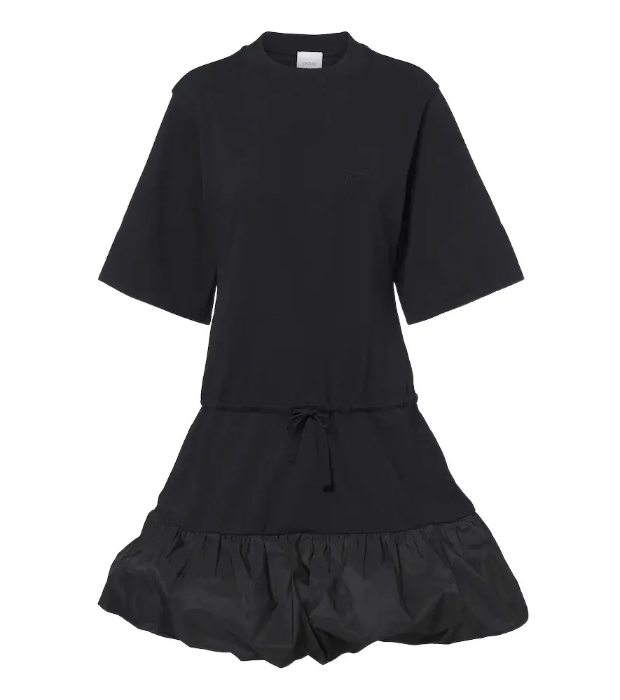 Patou Faille-trimmed cotton minidress | Image 1 Patou Faille-trimmed cotton minidress | Image 1