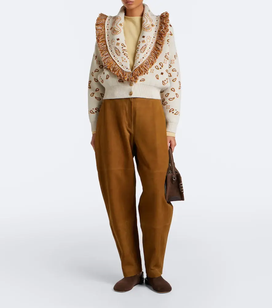 Alanui Bandana wool and cashmere cardigan | Thumbnail 5 Alanui Bandana wool and cashmere cardigan | Thumbnail 5