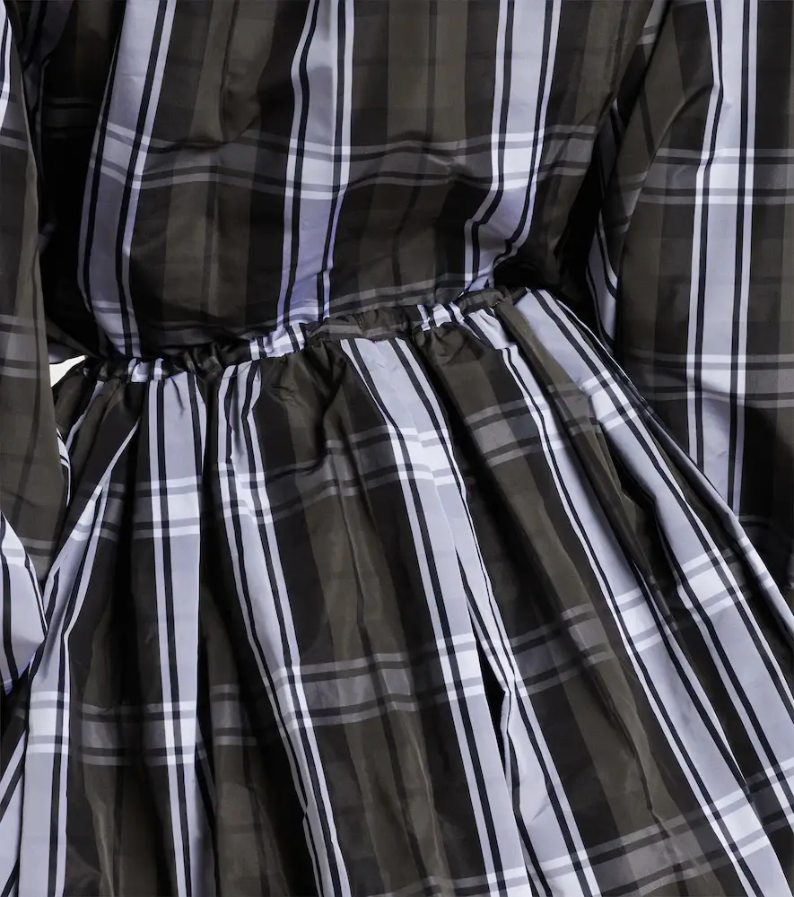 Patou Checked balloon miniskirt | Thumbnail 3 Patou Checked balloon miniskirt | Thumbnail 3