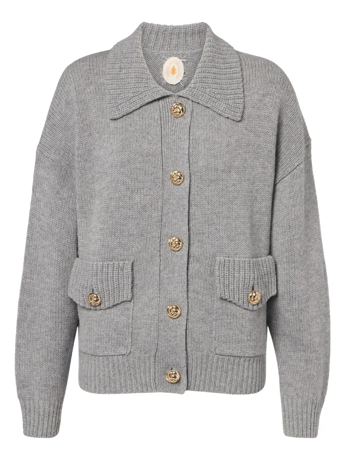 Wool and cashmere cardigan