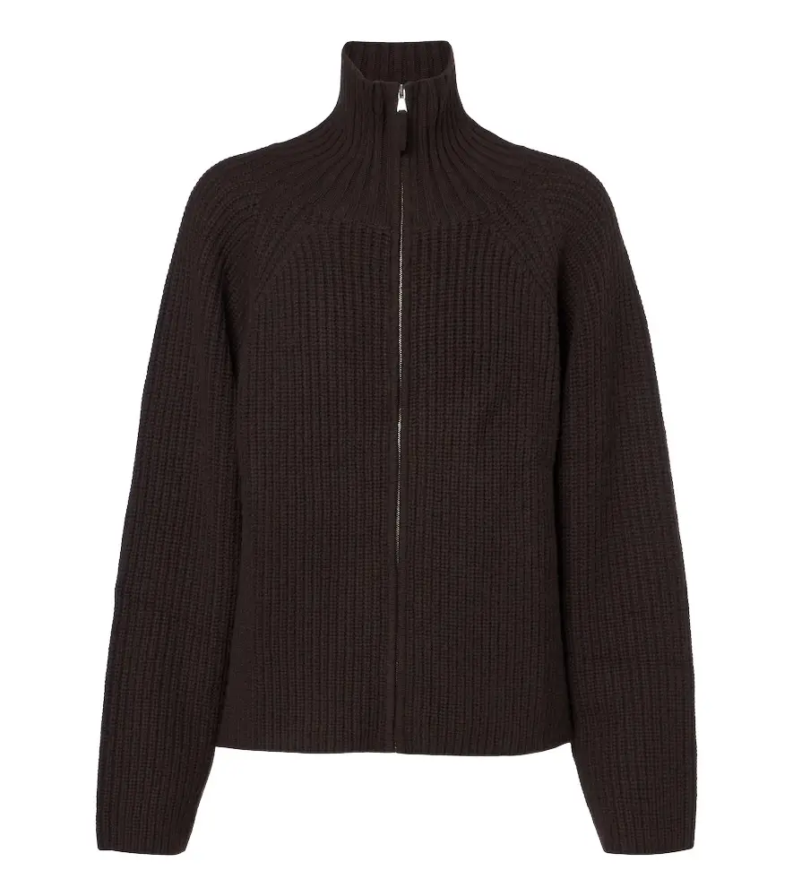 Jardin des Orangers Wool and cashmere zip-up cardigan | Image 1 Jardin des Orangers Wool and cashmere zip-up cardigan | Image 1