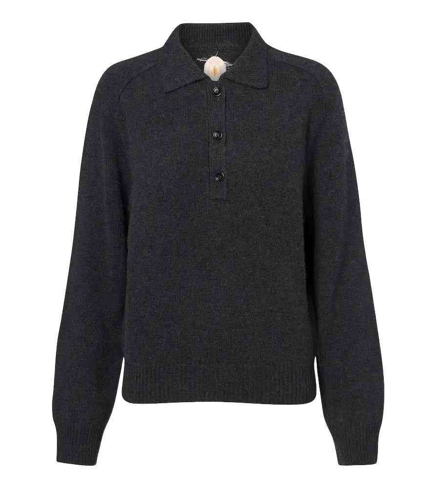 Jardin des Orangers Wool and cashmere polo sweater | Image 1 Jardin des Orangers Wool and cashmere polo sweater | Image 1