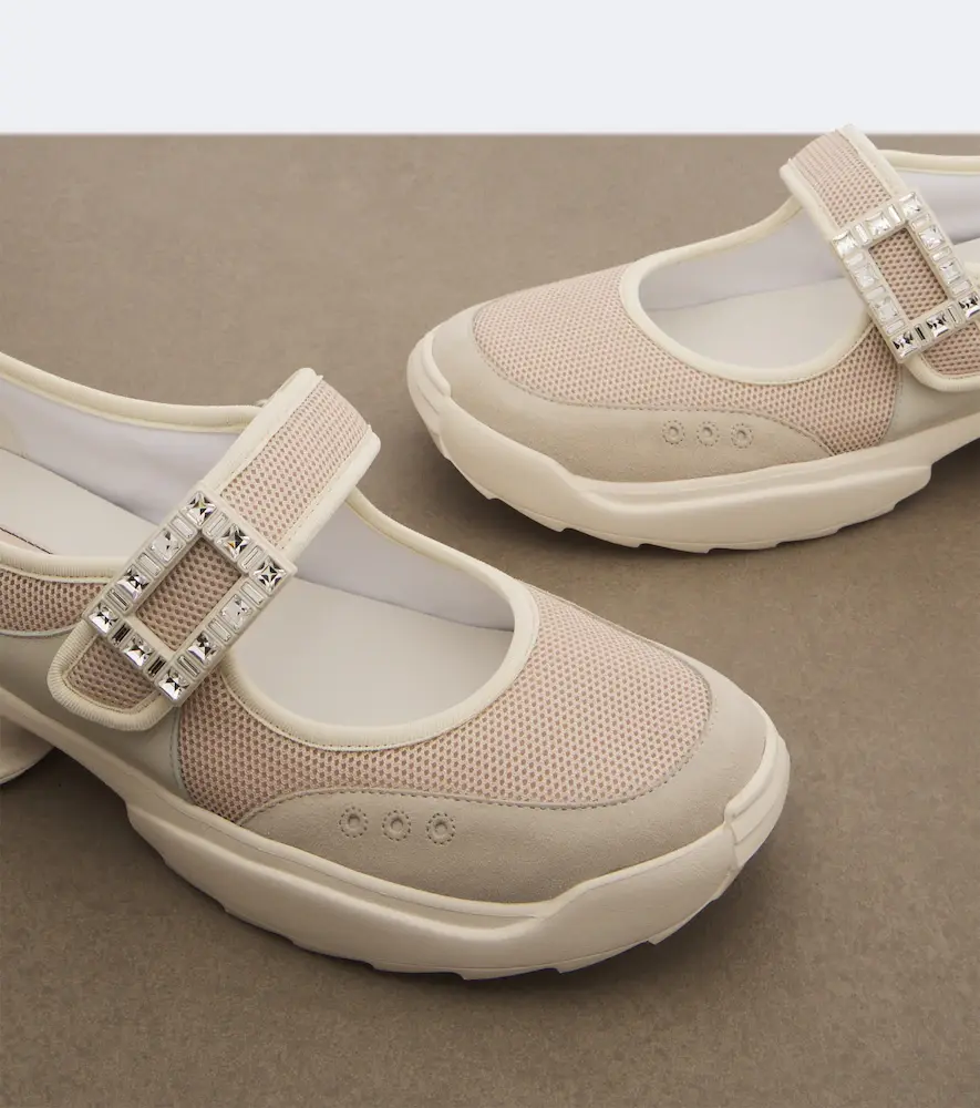 Roger Vivier Viv On The Run embellished sneakers | Thumbnail 4 Roger Vivier Viv On The Run embellished sneakers | Thumbnail 4