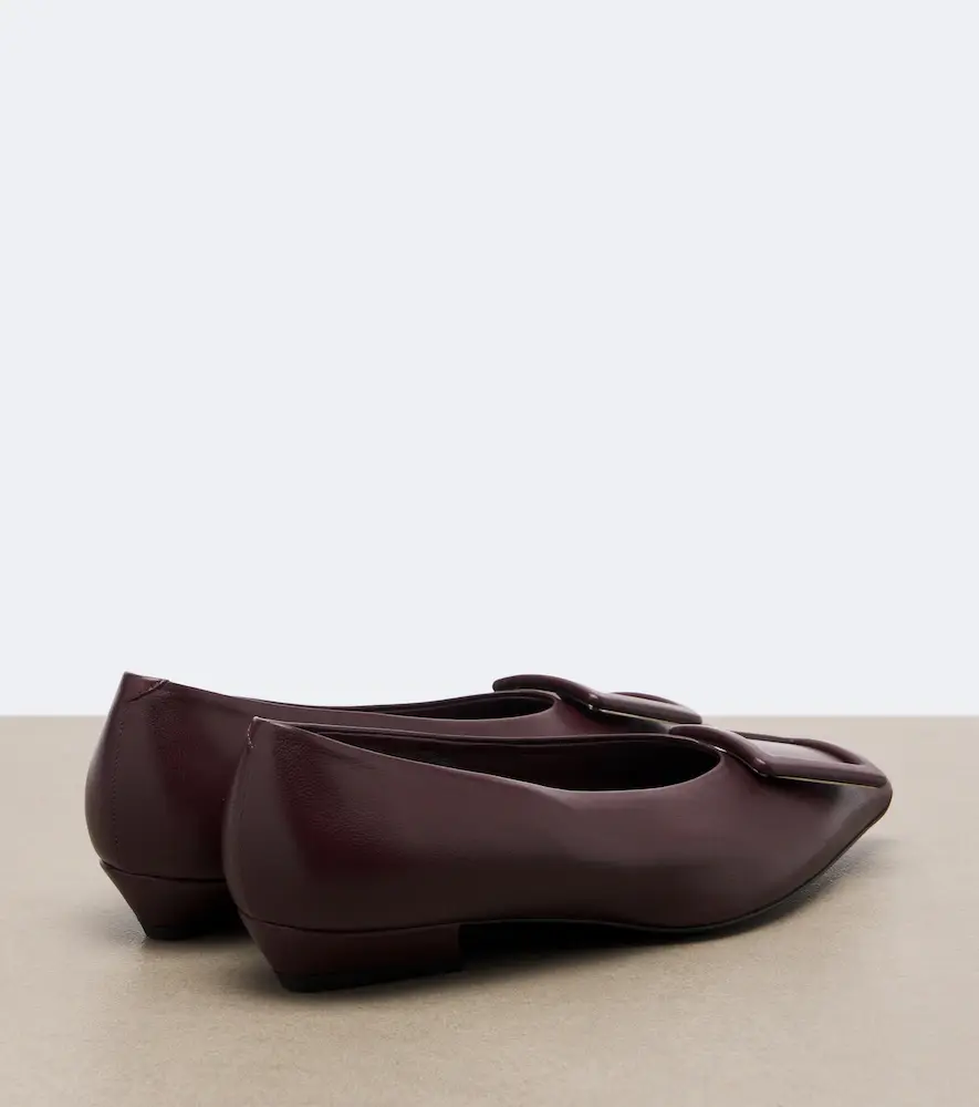 Roger Vivier Viv' in The City leather ballet flats | Thumbnail 2 Roger Vivier Viv' in The City leather ballet flats | Thumbnail 2