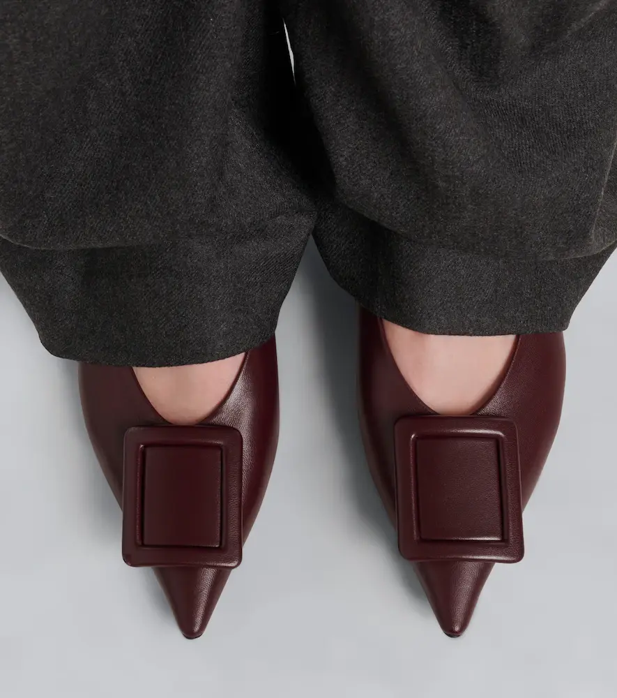 Roger Vivier Viv' in The City leather ballet flats | Thumbnail 5 Roger Vivier Viv' in The City leather ballet flats | Thumbnail 5