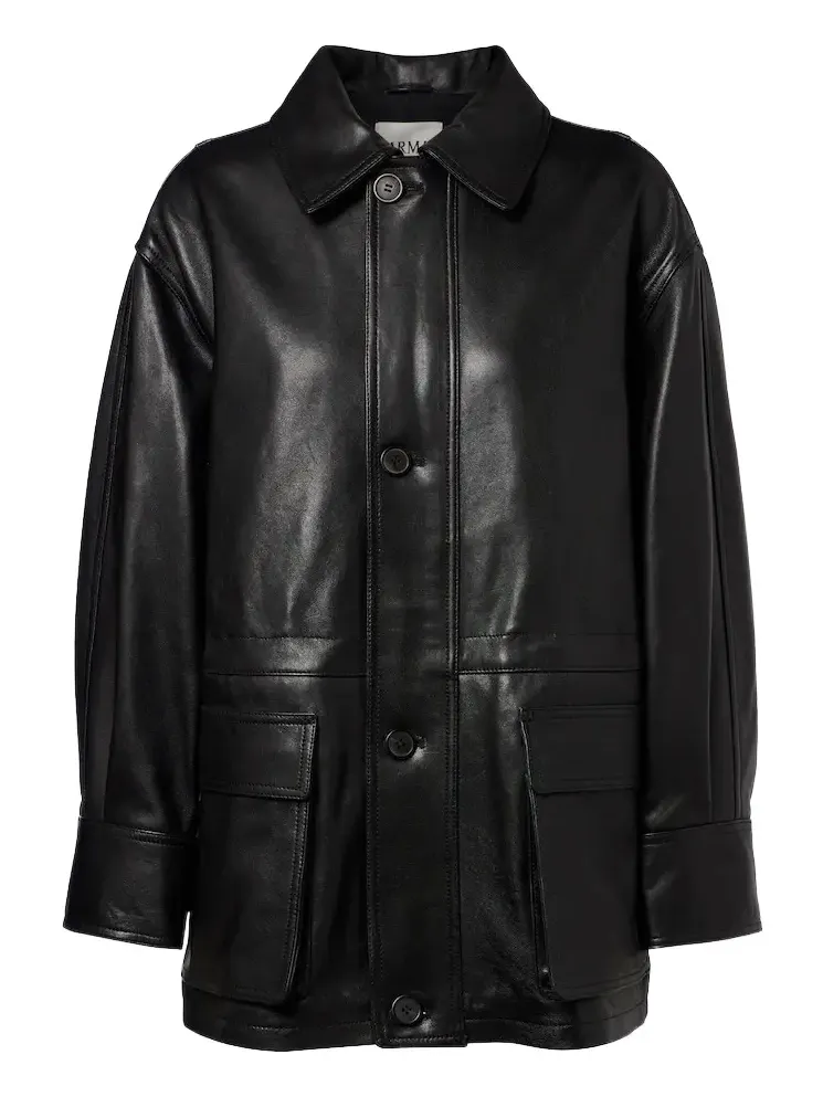 Maeve leather jacket
