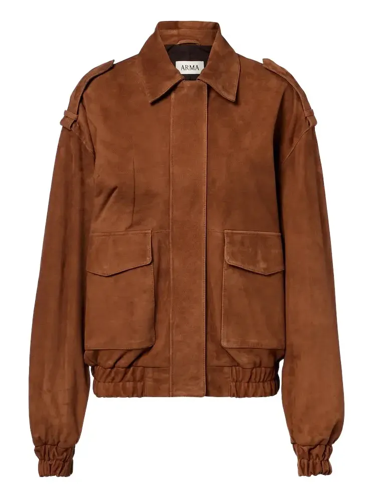 ARMA Halti suede blouson jacket