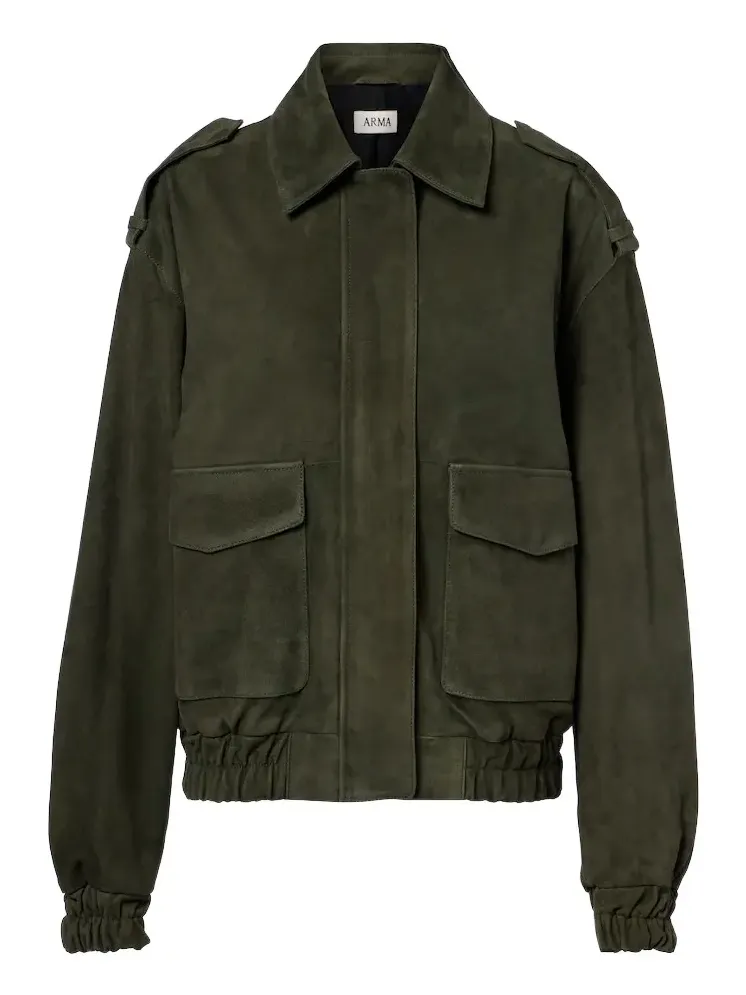 ARMA Halti suede blouson jacket