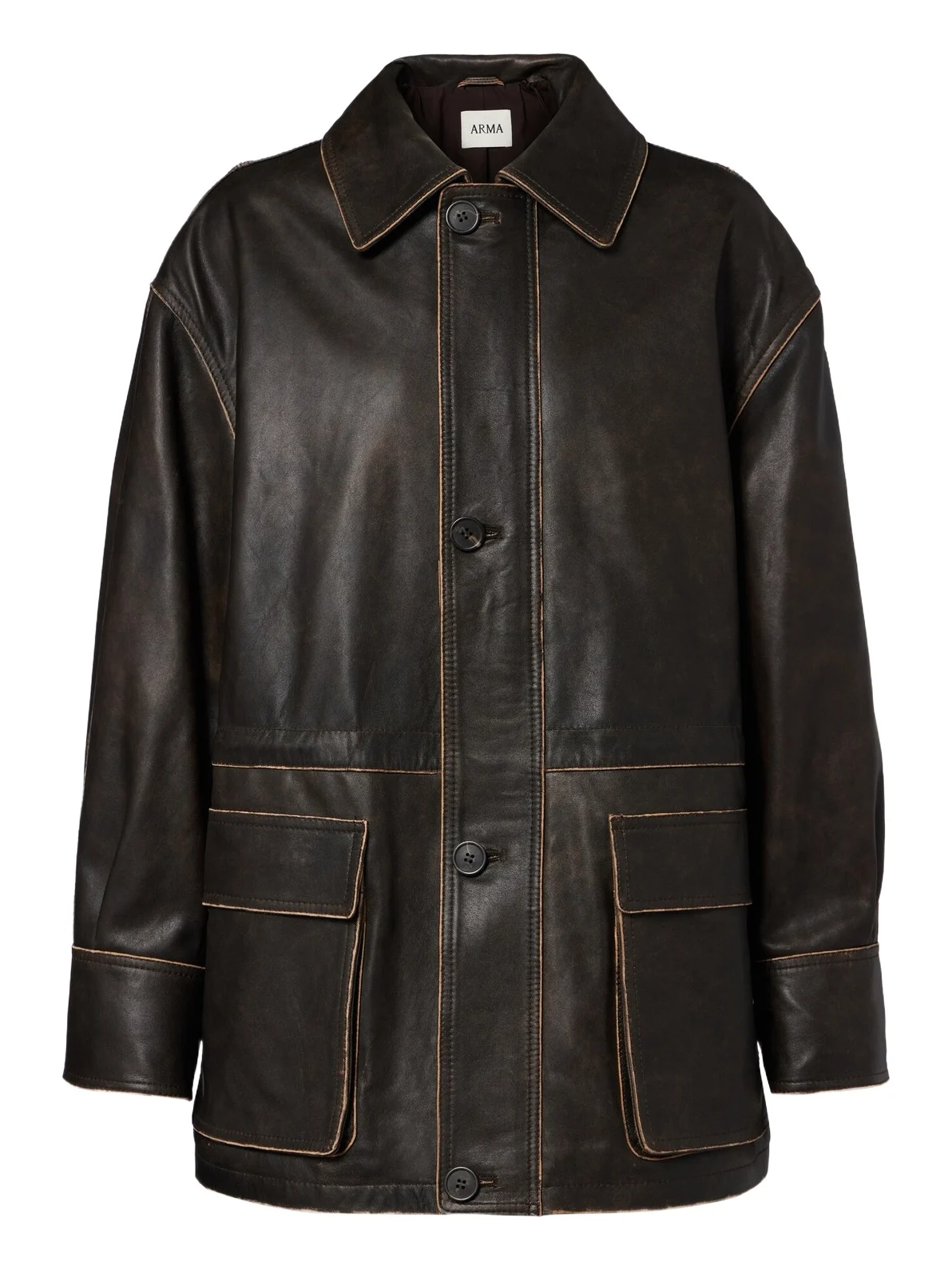 Maeve leather jacket